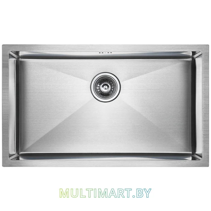 Кухонная мойка Paulmark Valde PM217444-BS (нержавеющая сталь)